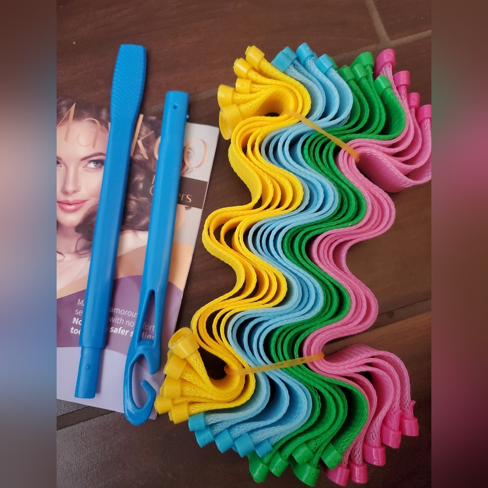 Hair curlers 20 pcs no heat magical MayKoo new with tags never used